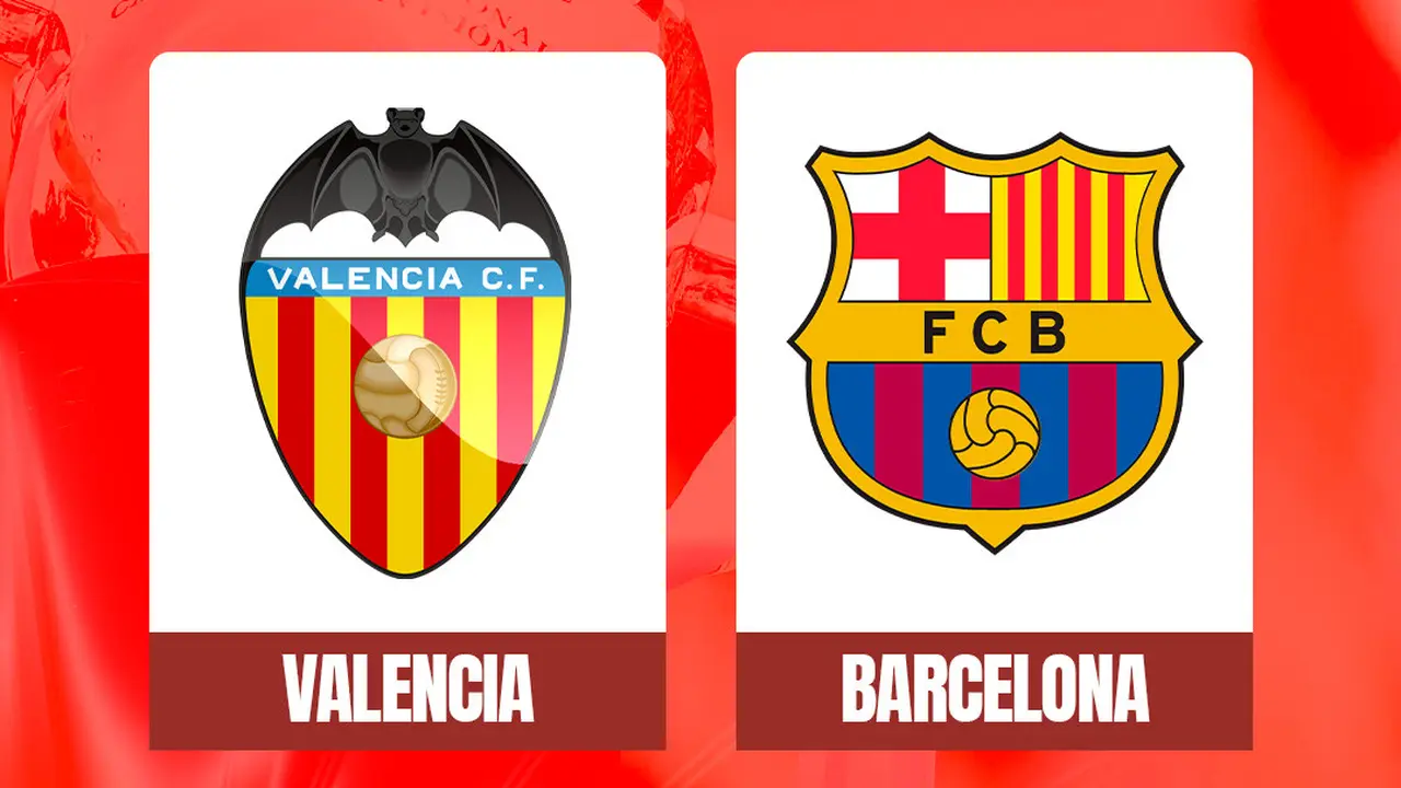 Liga Spanyol - Valencia Vs Barcelona