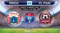 Persija Jakarta vs Ps. Polri (bola.com/Rudi Riana)