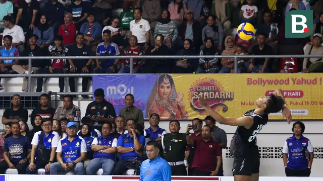 Foto: Gemulai namun Mematikan, Aksi Anurak Phanram saat Laga Panas Melawan Timnas Voli Indonesia pada SEA V League 2023