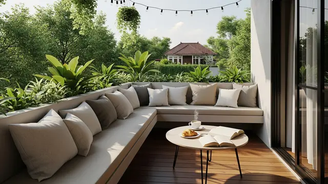 8 Model Balkon Rumah ala Kafe, Nyaman untuk Santai Sore dan Estetik untuk Hunian Modern
