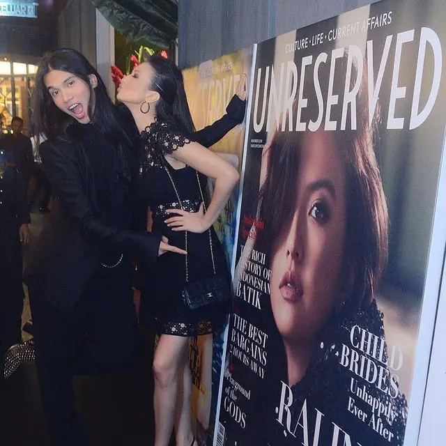 Raline bersama Narzeem Musa, 7 Desember 2018. (dok. Instagram @ralineshah/https://www.instagram.com/p/BrEfokYgg4y//Adhita Diansyavira)