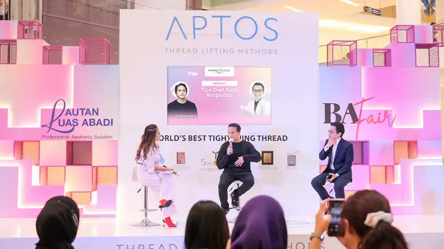 Ge Pamungkas di acara Beyond Aesthetic Beauty & Wellness Fair