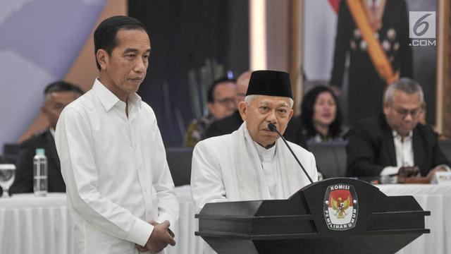 KPU Tetapkan Jokowi-Ma’ruf Amin Sebagai Presiden dan Wakil Presiden Terpilih