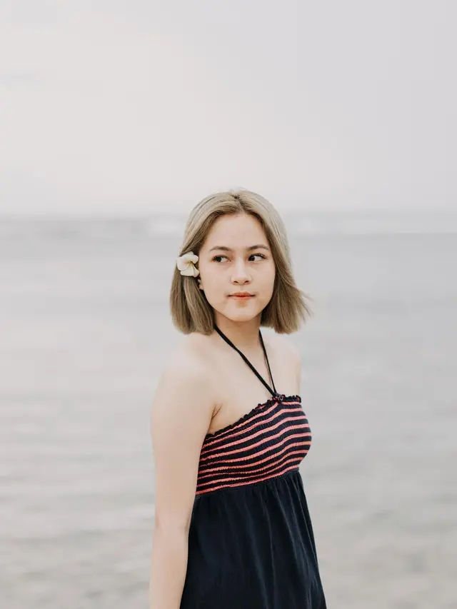 Potret Hasya Kyla Dengan Rambut Blonde, Tampil Beda. (Sumber: Instagram/hasyakyla)