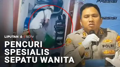 Seorang maling sepatu yang kerap beraksi di indekos putri ditangkap. Tersangka ternyata sudah berulang kali beraksi hingga menggondol sekitar 50 pasang sepatu.