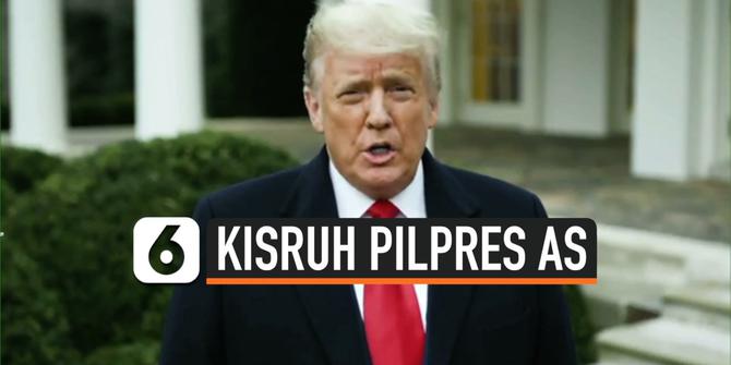 VIDEO: Trump Minta Massa di Capitol AS Bubar, Tapi Tetap Sebut Pilpres Curang