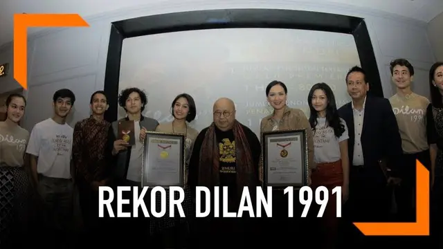VIDEO: Deretan Rekor MURI yang Dipecahkan Dilan 1991