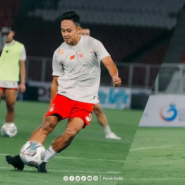 Tatap Laga Perdana BRI Liga 1, Ini 5 Potret Latihan Persik Kediri