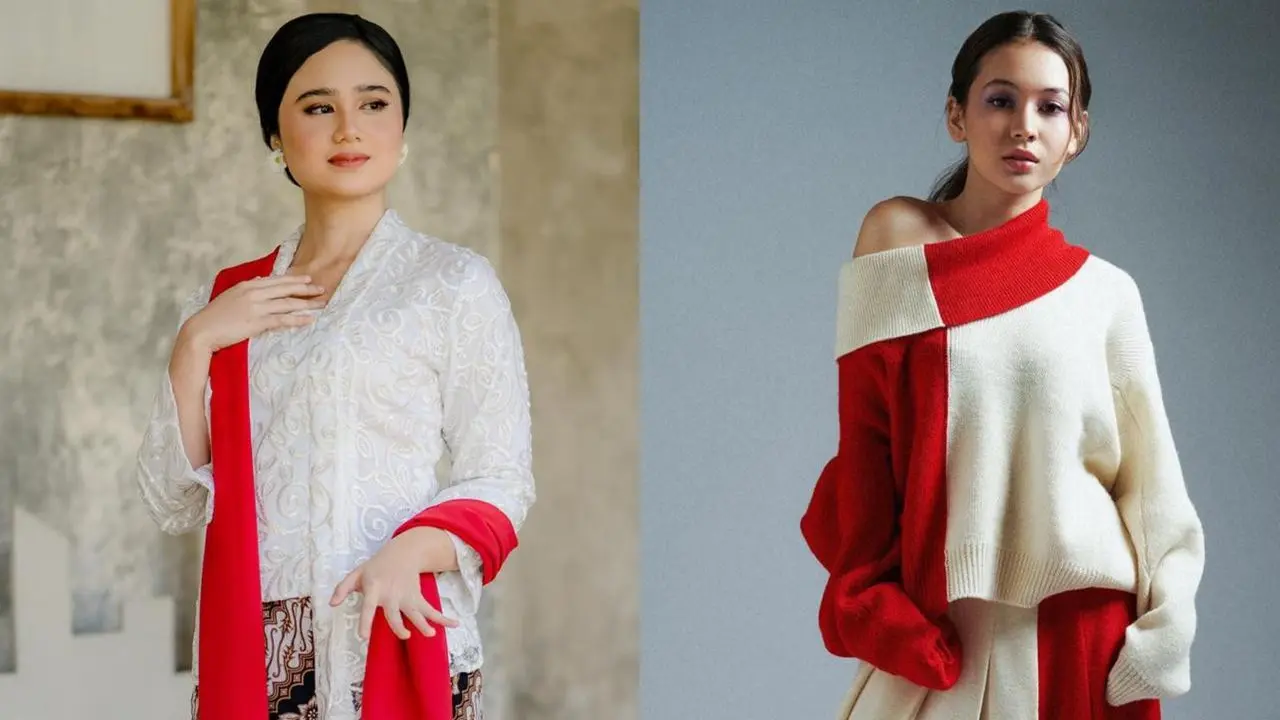 8 Inspirasi Outfit Merah Putih untuk Rayakan 17 Agustus, dari Tissa Biani, Sandrinna Michelle, hingga Dian Sastrowardoyo