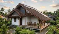 10 Desain Rumah Kampung dengan Atap Pelana dan Teras Luas, Klasik Namun Fungsional