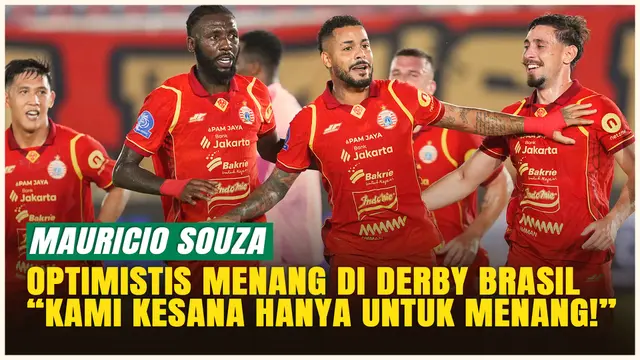 Jelang Duel Panas Vs Arema, Mauricio Souza Bertekad Bawa 3 Poin untuk Persija!