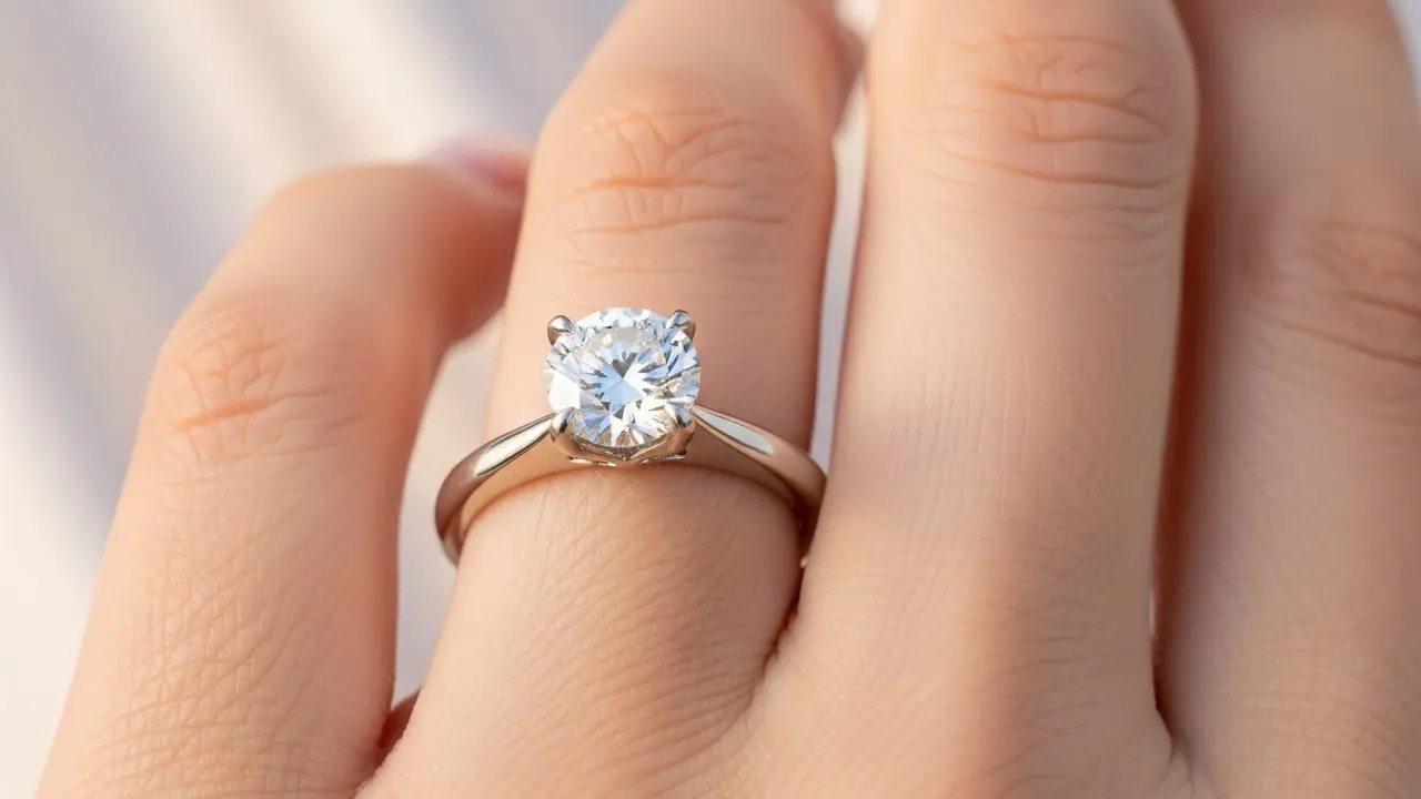 Cincin Solitaire Klasik