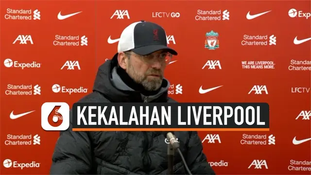 VIDEO: Liverpool Kalah di Liga Inggris karena Faktor Mental
