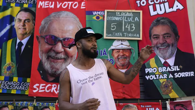 Semarak Jelang Duel Lula Vs Bolsonaro di Pemilu Presiden Brasil