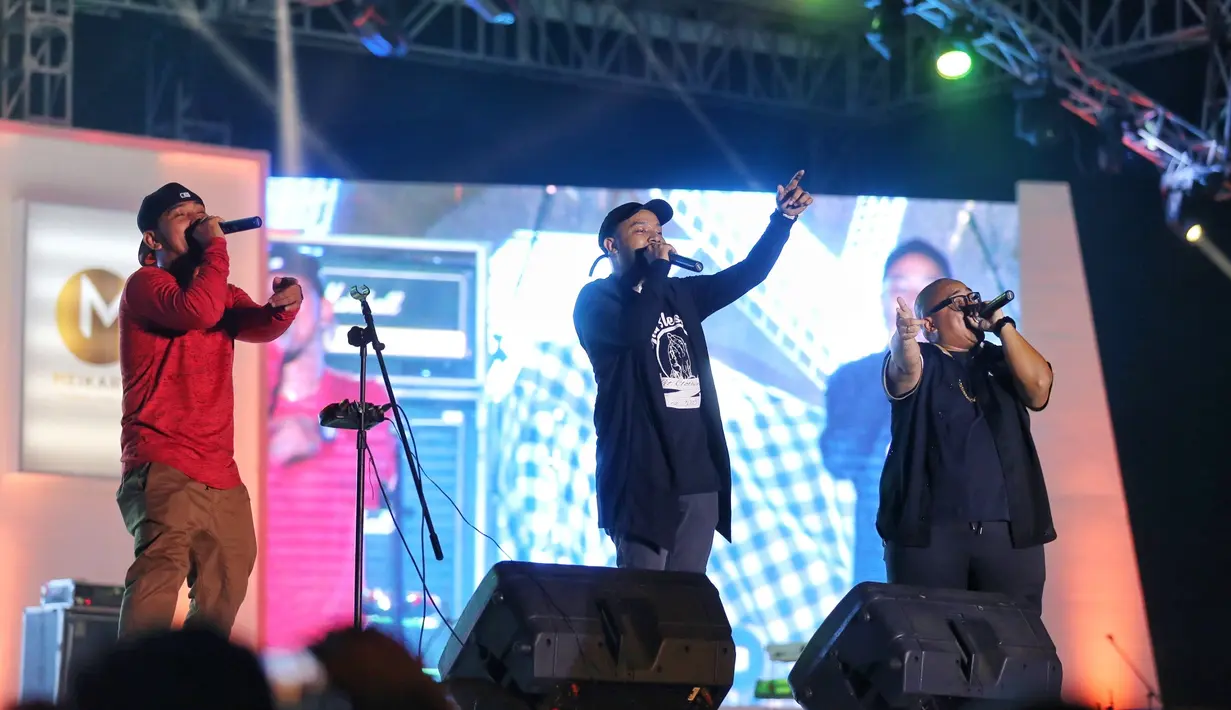Acara Meikarta Music Festival ini digelar sebagai rangkaian dari acara launching apartemen Meikarta yang peluncuran sebelumnya telah dilakukan pada 17 Agustus 2017 lalu. (Adrian Putra/Bintang.com)