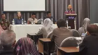 Pelatihan bertajuk perlindungan perempuan berhadapan dengan hukum dan kepentingan terbaik bagi anak di Banda Aceh, Senin (29/4/2019). (Rino Abonita / Liputan6.com)