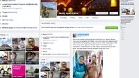 Status terakhir Facebook pilot Hercules yang jatuh di Medan. (Faceebook)