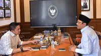 Seskab Teddy Langsung Rapat Bareng Mensos Usai Pulang dari Prancis