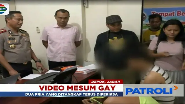 Polisi Selidiki Motif Video Aksi Pria Sesama Jenis di Depok