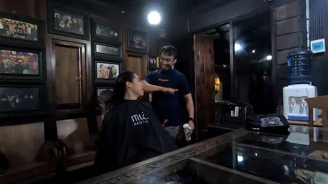 Biasa Tampil Gondrong Ini 6 Momen El Rumi Cukur Rambut Jadi Pendek