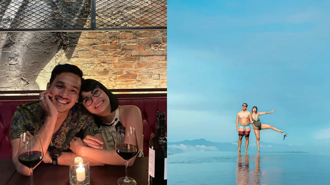 Momen Liburan Vanessa Angel dan Suami di Bali