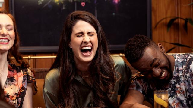 Laughing