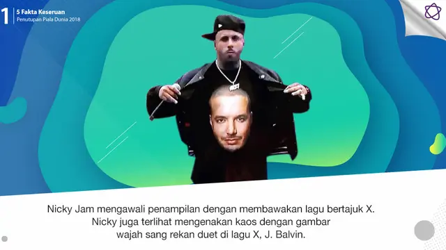 [Bintang] 5 Fakta Keseruan Penutupan Piala Dunia 2018