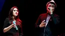 Meski sering duet di atas panggung, Tulus dan Raisa masih menunggu saat yang tepat untuk mengeluarkan lagu duet mereka. (Wimbarsana/Bintang.com)