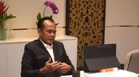 Ketua Sekretariat Gabungan Sherpa Track dan Finance Track Presidensi G20 Indonesia tahun 2022, Sekretaris Kementerian Koordinator Bidang Perekonomian Susiwijono Moegiarso. (Sumber: ekon.go.id)