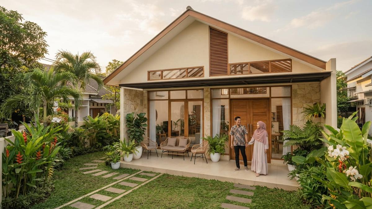 7 Model Rumah Sederhana yang Cocok untuk Pasangan Baru Menikah, Nyaman dan Estetik