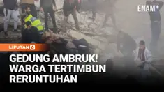 Sedikitnya dua orang tewas dan empat lainnya berhasil diselamatkan setelah sebuah bangunan apartemen bertingkat runtuh di Kota Tripoli, Lebanon utara, pada Minggu.