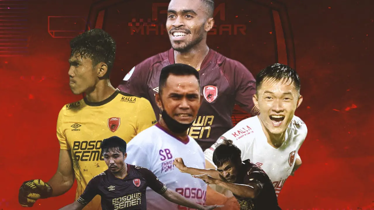 PSM Makassar - Ilustrasi Bintang PSM Makassar