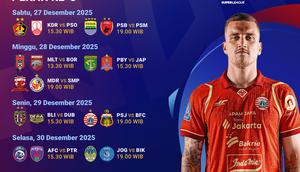 Cek Jadwal Pertandingan BRI Super League Pekan ke-8, Eksklusif di Vidio.