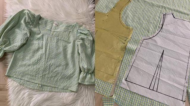 Hobi Menjahit, Ini 7 Potret Sinta Keong Racun dengan Baju Buatannya