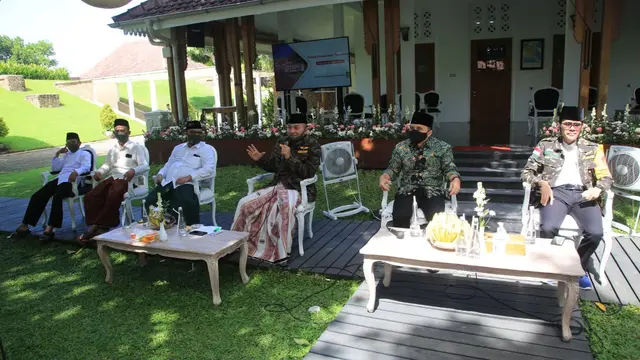 Bupati Anas Ajak GP Ansor Tingkatkan Kolaborasi untuk Hadapi Covid-19