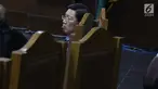 Terdakwa kasus dugaan suap kepada Direktur PT Krakatau Steel Wisnu Kuncoro, Kenneth Sutardja saat menjalani sidang lanjutan di Pengadilan Tipikor, Jakarta, Senin (1/7/2019). Sidang beragendakan mendengar keterangan saksi-saksi. (Liputan6.com/Helmi Fithriansyah)