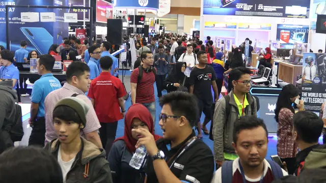 Melihat teknologi terbaru di Indocomtech 2018