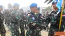 Citizen6, Haiti: Dalam amanat Kasal Laksamana TNI Soeparno yang dibacakan oleh Dansatgas Letkol Czi Winarno mengajak personel Satgas Kizi TNI Konga XXXII-A untuk merekatkan rasa persatuan dan kesatuan atar personel satgas. (Pengirim: Badarudin Bakri).