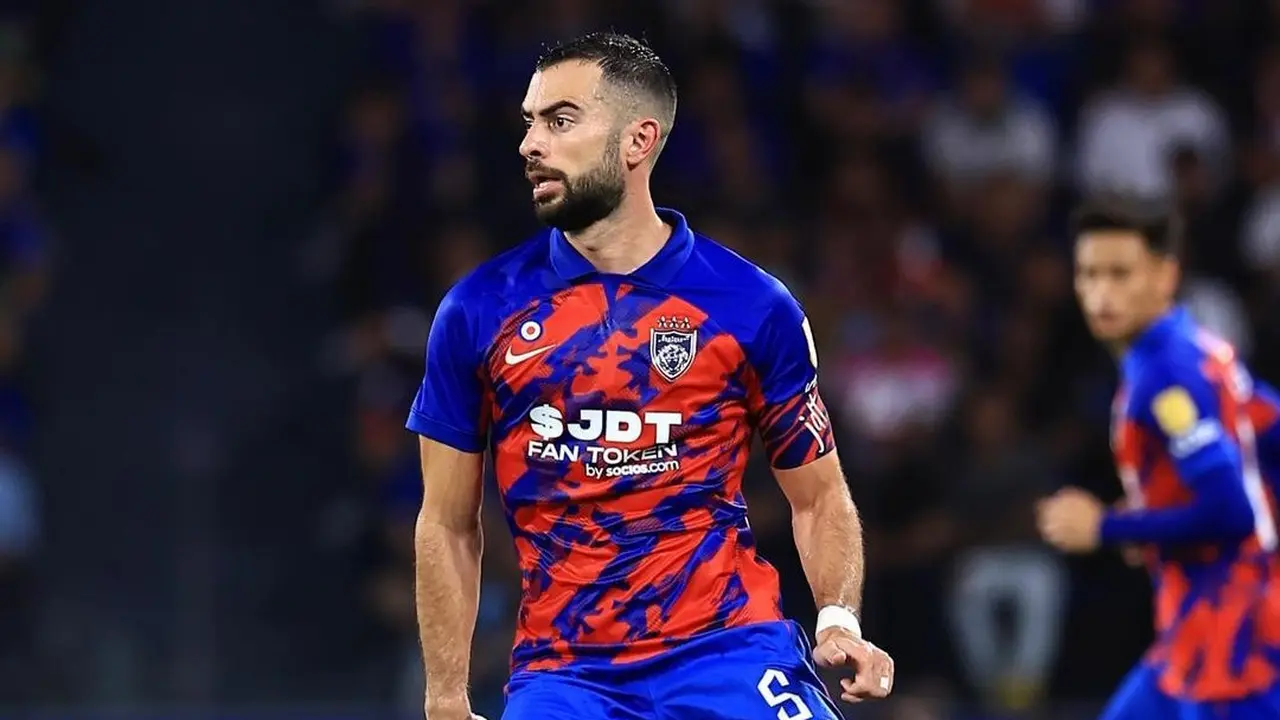 Jordi Amat di Johor Darul Ta'zim
