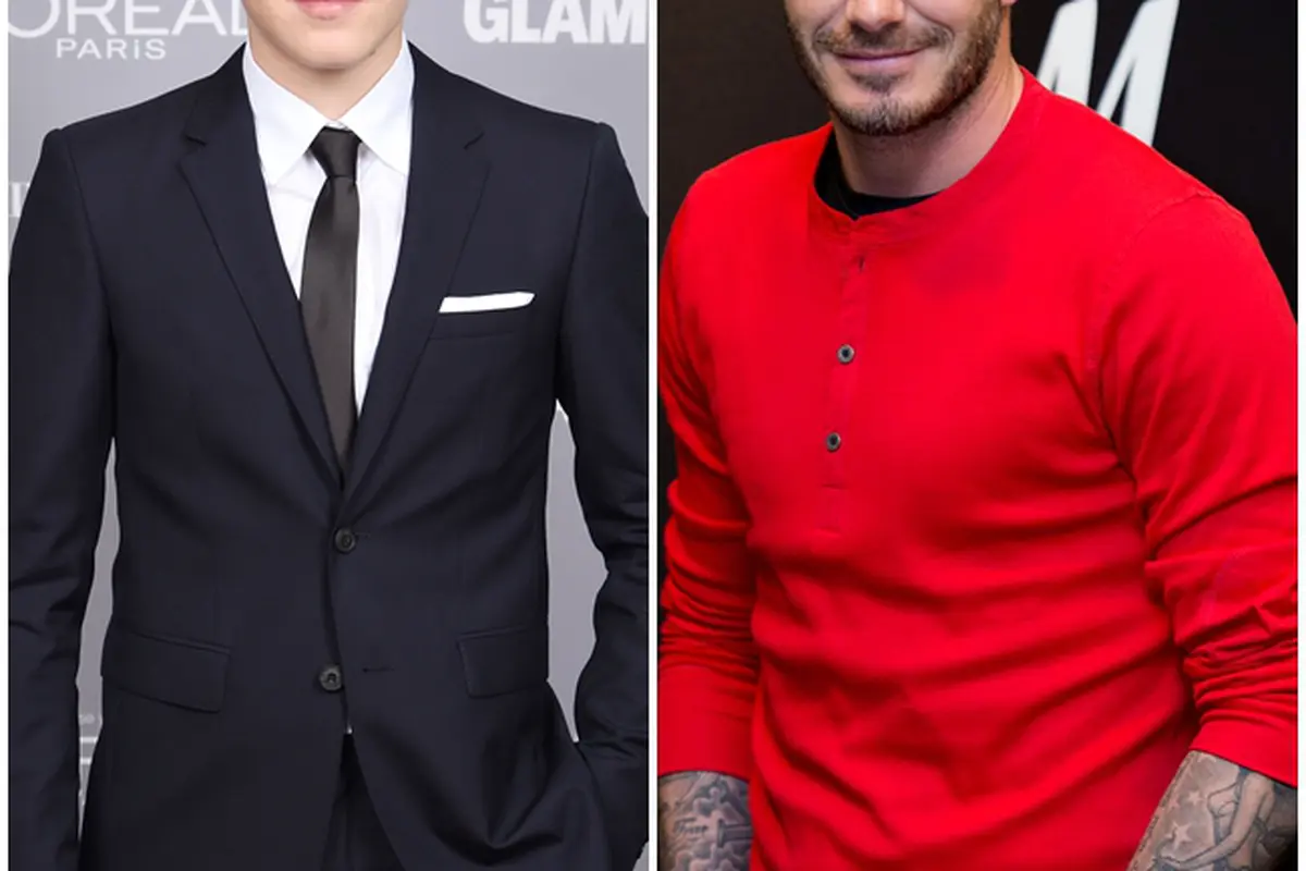 Brooklyn Beckham dan David Beckham