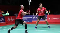 Penampilan Greysia Polii/Apriyani Rahayu di babak pertama Indonesia Masters 2020, Rabu (15/1/2020). (PBSI)
