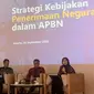 Media Gathering Kementerian Keuangan di Puncak, Bogor pada Selasa (26/9/2023). (Tasha/Liputan6,com)