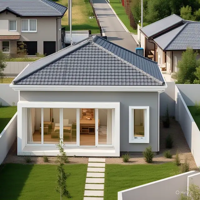 Rumah Minimalis Klasik Berukuran 12x16 Meter