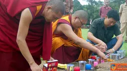  Biksu India Utara Mengunjungi Situs Muaro Jambi