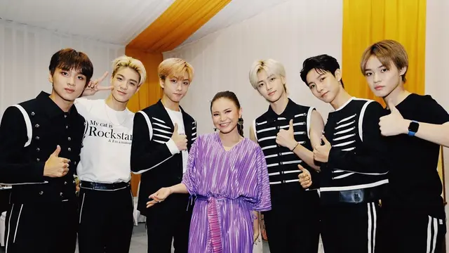 Rossa dan NCT Dream (Instagram/ itsrossa910)