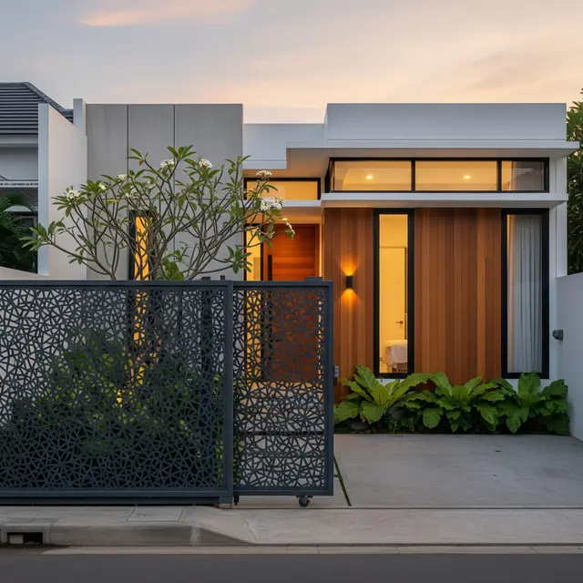 9 Model Pagar Besi Dorong Rumah Minimalis, Solusi Estetis dan Fungsional