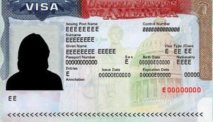 Ilustrasi visa Amerika Serikat. (Sumber Wikimedia Commons/Zboralski)