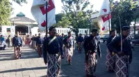 Keraton Yogyakarta dan Kadipaten Pakualaman ikut Festival Keraton Nusantara 2019 di Palopo Sulawesi Selatan.