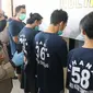 Para pelaku ditahan di Polres Kota Tangerang dan dijerat dengan pasal 170 KUHPidana, 365 KUHPidana dan 480 KUHPidana dengan ancaman rata-rata 5 tahun hukuman penjara. (Foto;Liputan6/Pramita Tristiawati)