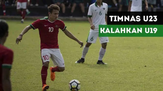 Berita Video Terpopuler 2018, Aksi Timnas Indonesia U-23 Taklukkan Timnas U-19 5-0